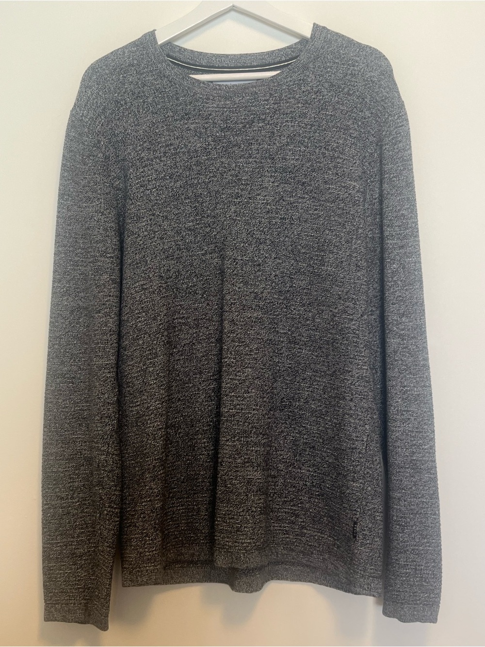 Jack & Jones Gray Marled‎ Crew Neck Sweater Men's Knit Pullover Size M